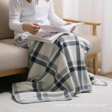 Cama macia e quente em casa Sofá cobertor polar